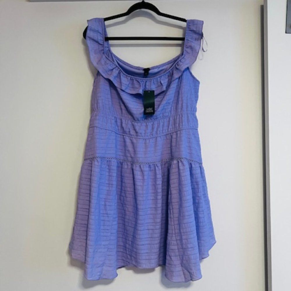 Wild Fable Ruffle Tiered Skater Dress size XXL